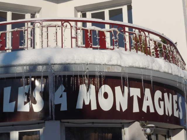 Hotel Les 4 Montagnes Villard-de-Lans Exterior foto